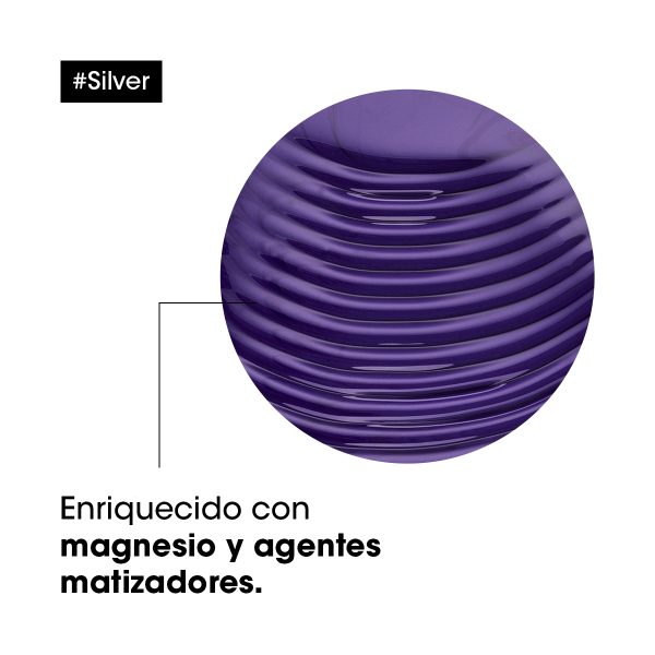 Shampoo Silver Cuero Cabelludo Sensible 300ml L’Oreal