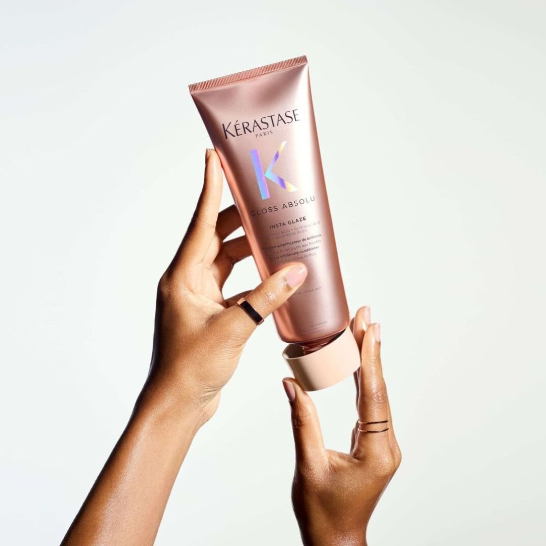 Acondicionador Anti Frizz con Efecto Brillo Fondant Gloss Absolu Insta Glaze 250ml