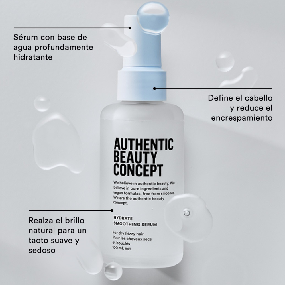 Suero Hidratante Anti Frizz Vegano Hydrate Smoothing Serum 100ml