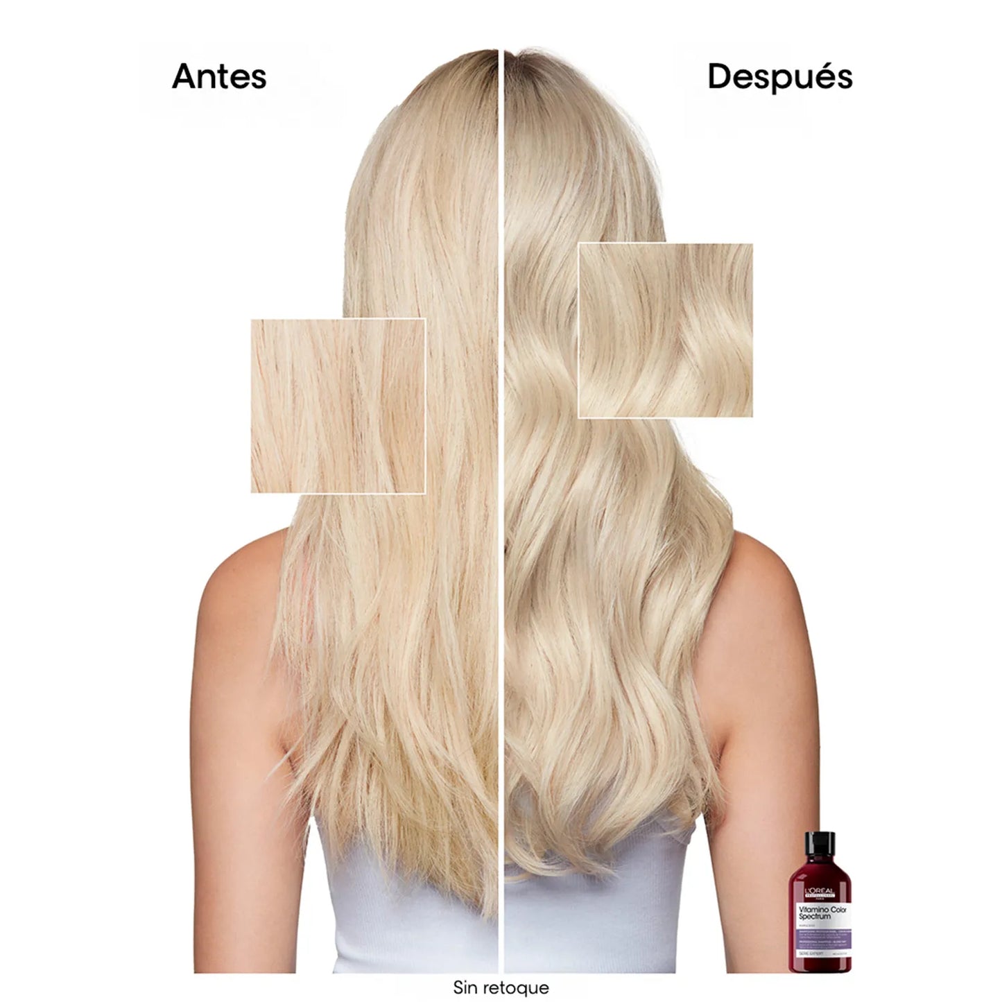 Shampoo L'Oréal Professionnel Vitamino Color Spectrum Purple Protección del color 300 ml