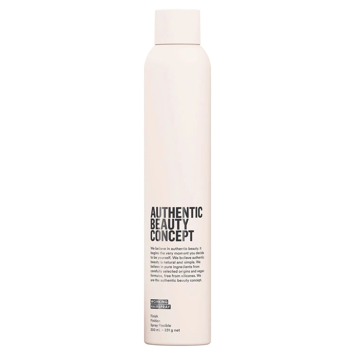 Spray Capilar Working Hairspray Authentic Beauty Concept Laca Styling 300 g