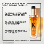 Aceite Elixir Ultime L'Huile Kérastase Original Nutrición Profunda Para Cabello Opaco Refillable 75 ml