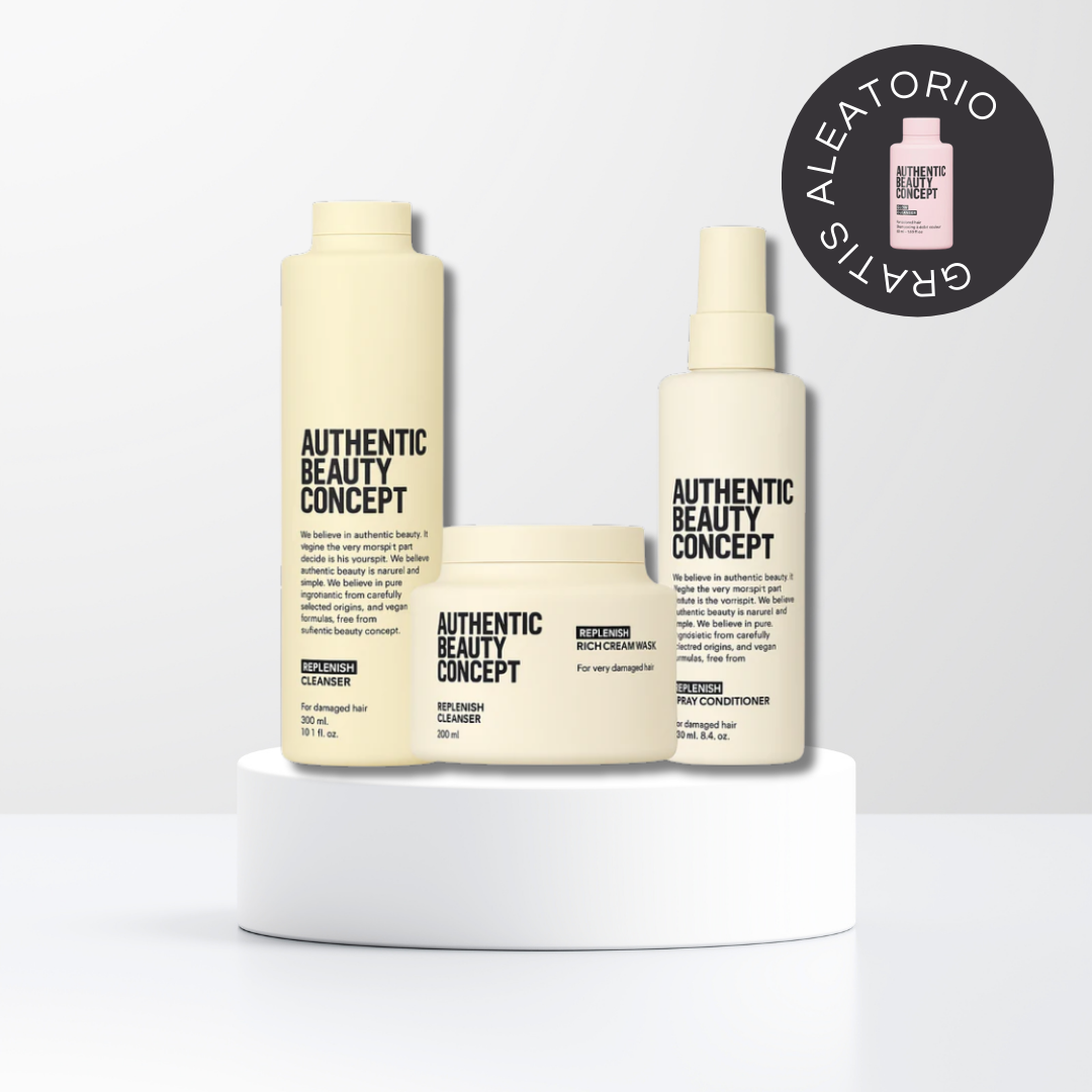 KIT VEGANO CAPILAR - Reparación profunda para cabellos dañados