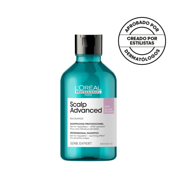 Shampoo Anti Malestar Scalp Advanced L’Oreal 300ml Serie Expert