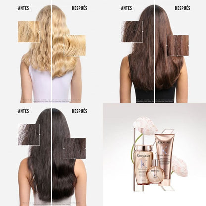 Acondicionador Anti Frizz con Efecto Brillo Fondant Gloss Absolu Insta Glaze 250ml