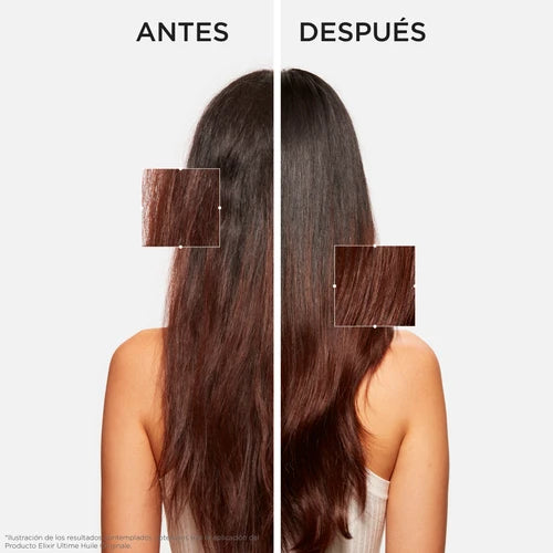 Aceite Elixir Ultime L'Huile Kérastase Original Nutrición Profunda Para Cabello Opaco Refillable 75 ml