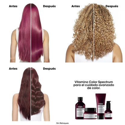 Sérum capilar L'Oréal Professionnel Vitamino Color Spectrum Glass Shine Protección del color 50 ml