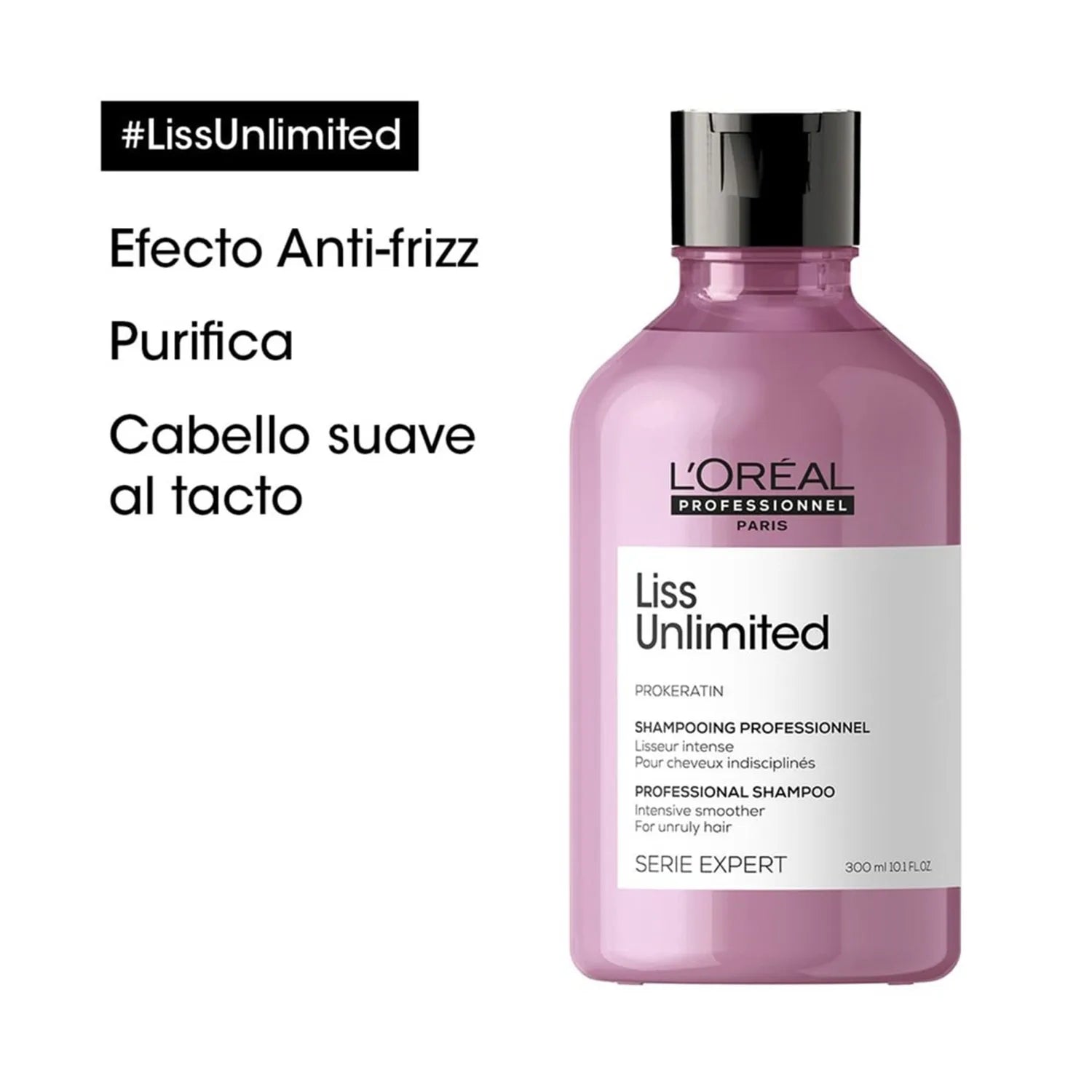 Shampoo LOréal Professionnel Liss Unlimited anti frizz 300ml