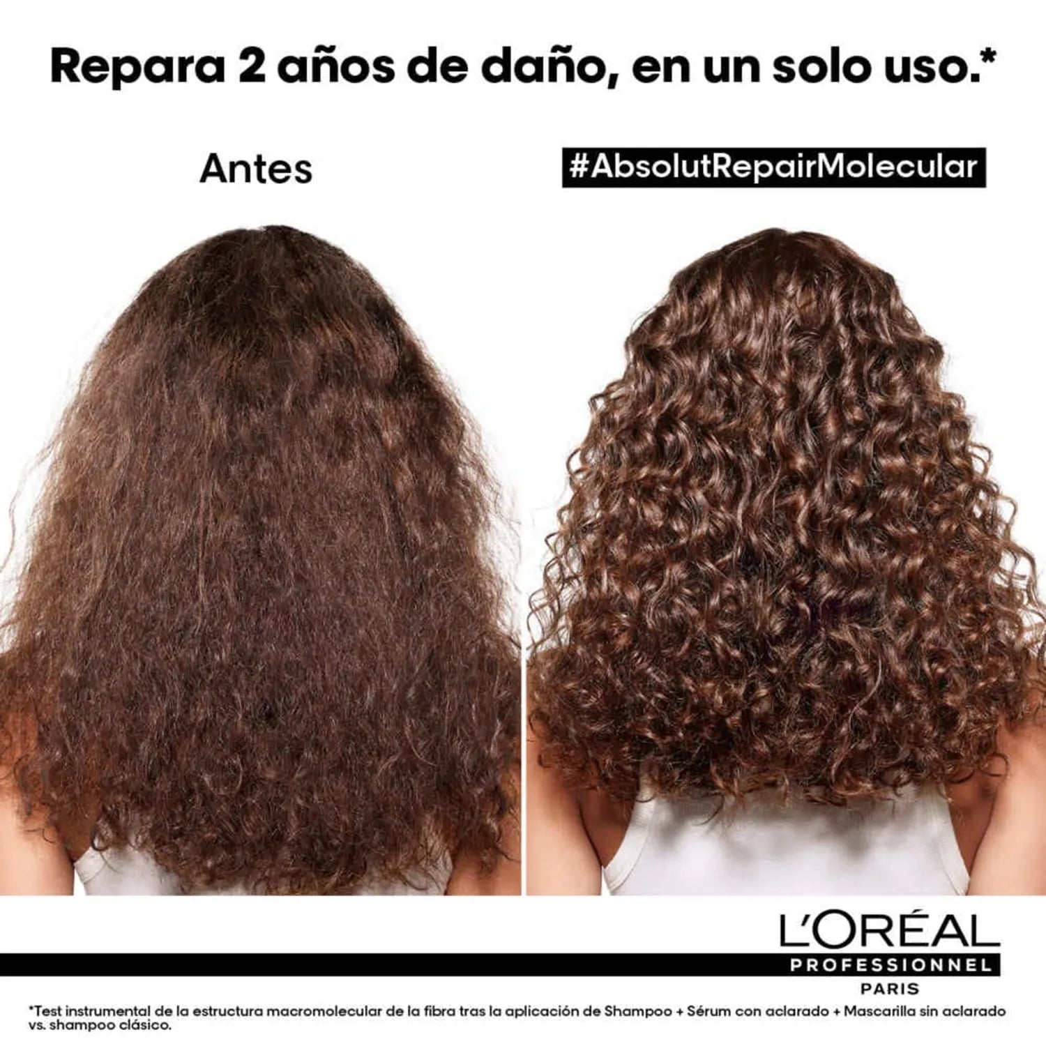 Tratamiento reparador en Serúm LOréal Professionnel Absolut Repair Molecular 250ml