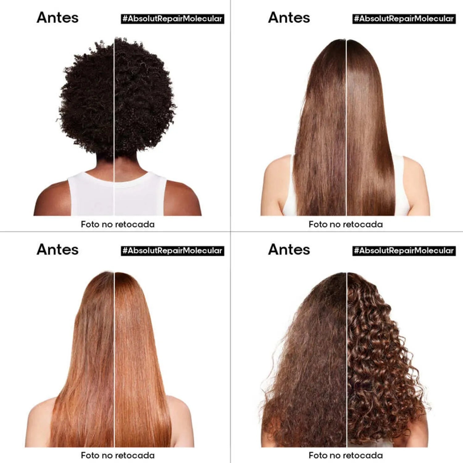 Shampoo LOréal Professionnel Absolut Repair Molecular para cabello muy dañado 300ml