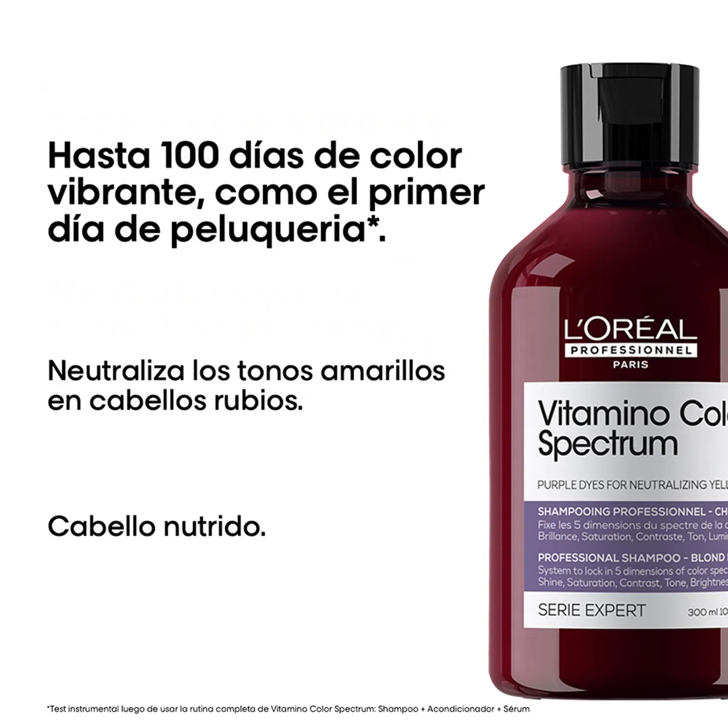 Shampoo L'Oréal Professionnel Vitamino Color Spectrum Purple Protección del color 300 ml